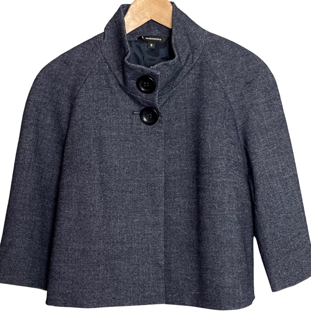 FASHIONISTA Capelet Bolero Cropped Jacket